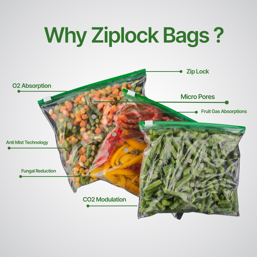 Fruit Hero Ziplock Bags – Pack of 12