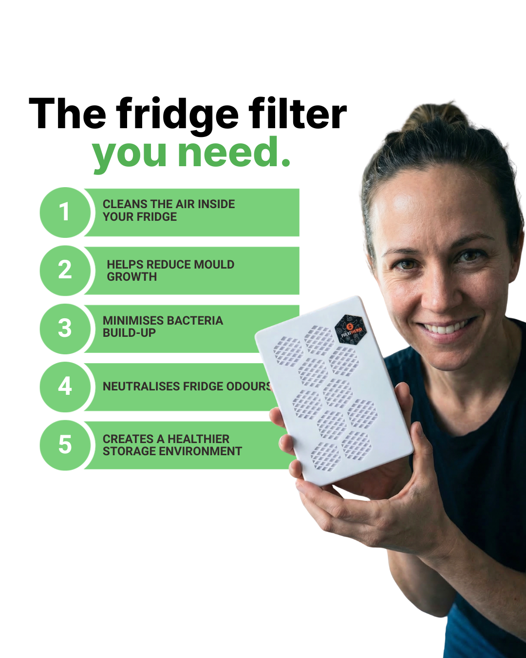 Fruit Hero Fridge Filter Pod | Australia's #1 Fridge Air Filter