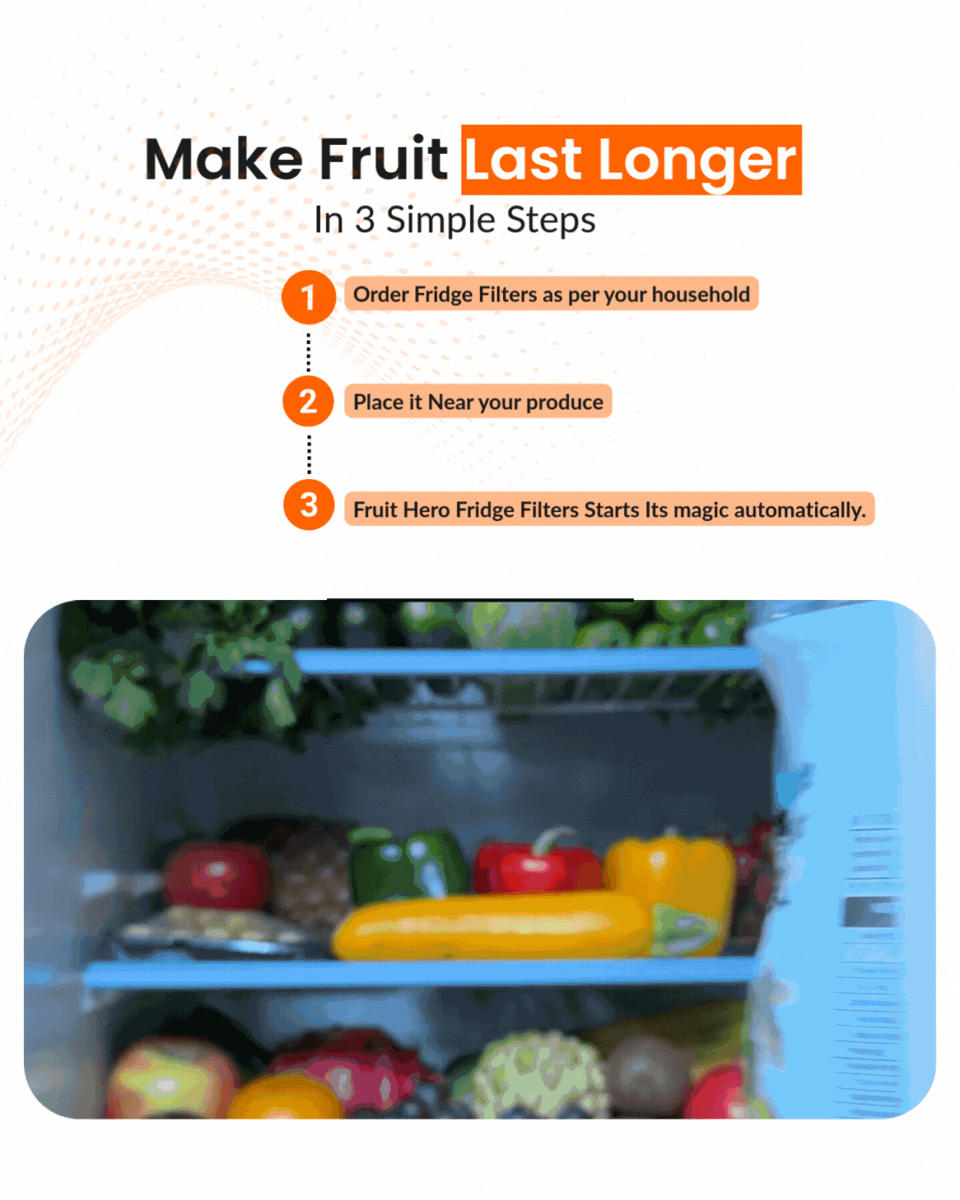 Fruit Hero Fridge Filter